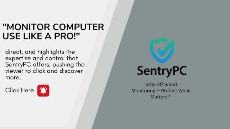Monitor Computer Use Remotely in 2025: The Ultimate SentryPC Guide to Control, Track & Protect